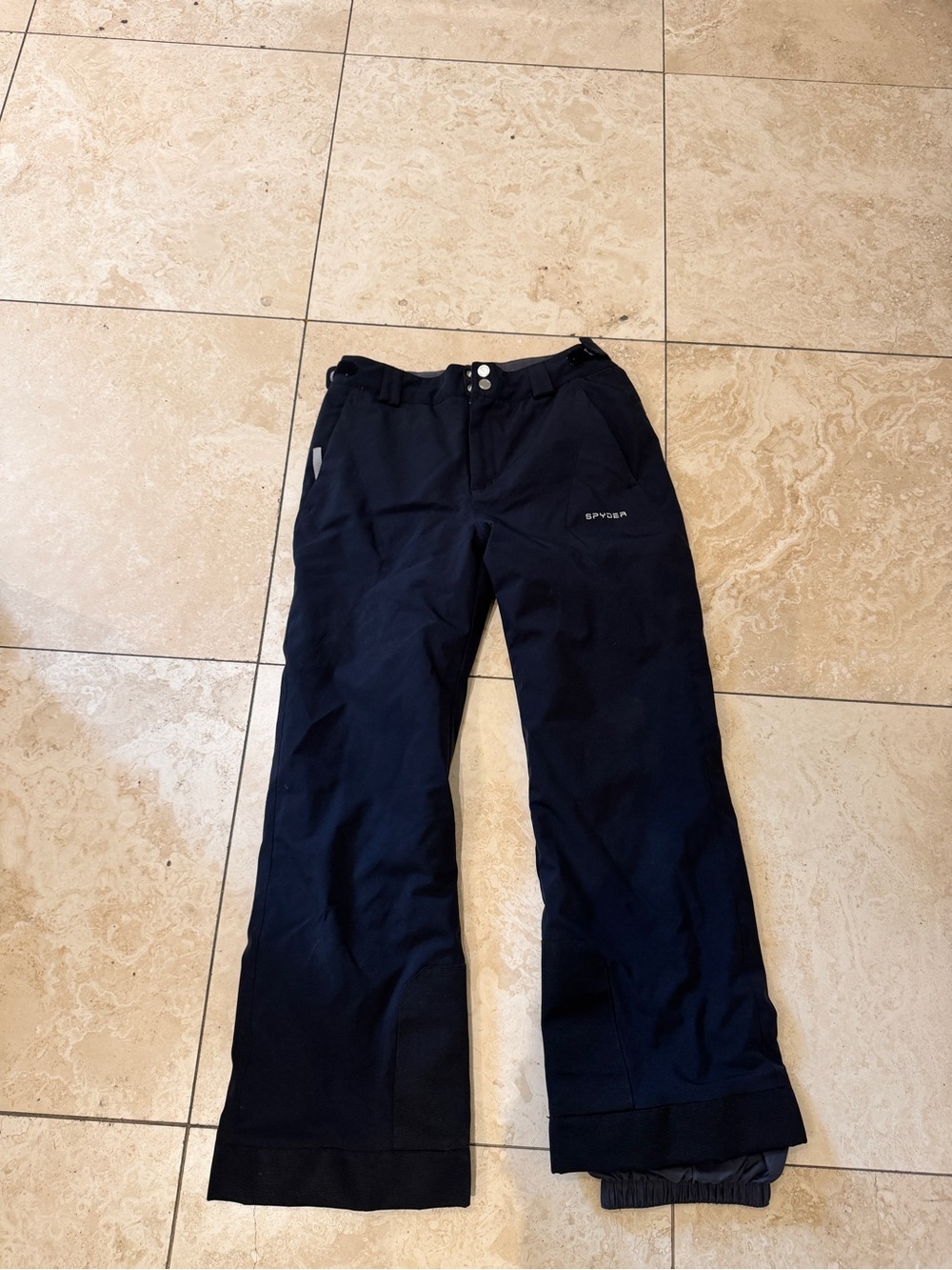 Spyder Kids Black Snow Pants
